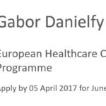 Gabor Danielfy Scholarship June 2017